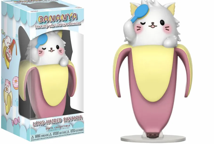 Designer Vinyl>Bananya - Long-Haired 4” Vinyl Figure
