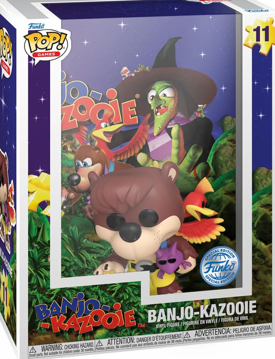Pop! Covers>Banjo-Kazooie - Banjo & Kazooie Pop! Game Covers Vinyl Figure