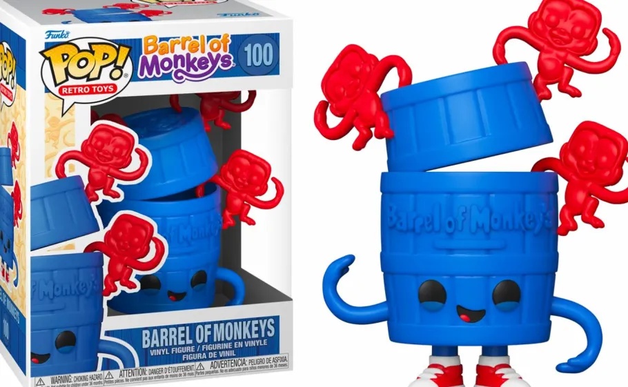 Standard Pop!>Hasbro Barrel of Monkeys - Barrel of Monkeys Pop! Vinyl Figure