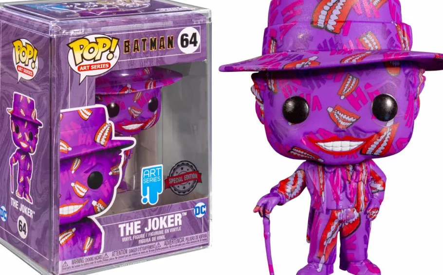 Pop! Deluxe>Batman (1989) - The Joker Artist Series Pop! Vinyl Figure with Pop! Protector