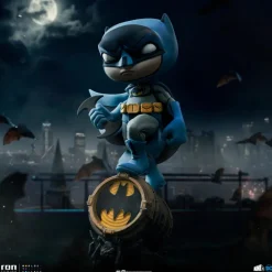 Designer Vinyl>Batman - on Bat-Signal (Blue Variant) MiniCo 7" Vinyl Figure