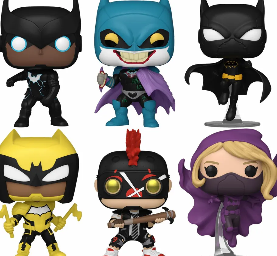 Pop! Bundles>Batman - : War Zone Pop! Vinyl Figure Bundle (Set of 6)