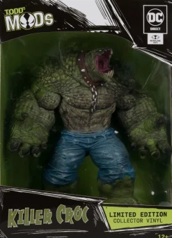 Designer Vinyl>Batman - Killer Croc Todd's Mods Collector Vinyl 4.5" Scale PVC Posed Figure