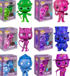 Pop! Deluxe>Batman - Villains Artist Series Pop! Vinyl Bundle (Set of 6) with Pop! Protector