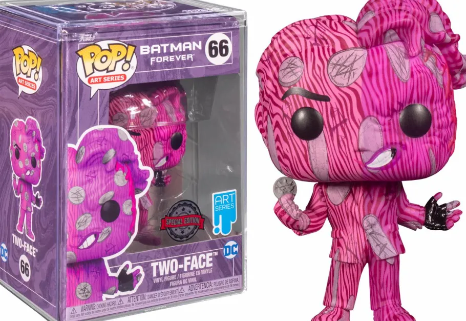 Pop! Deluxe>Batman Forever (1995) - Two-Face Artist Series Pop! Vinyl Figure with Pop! Protector