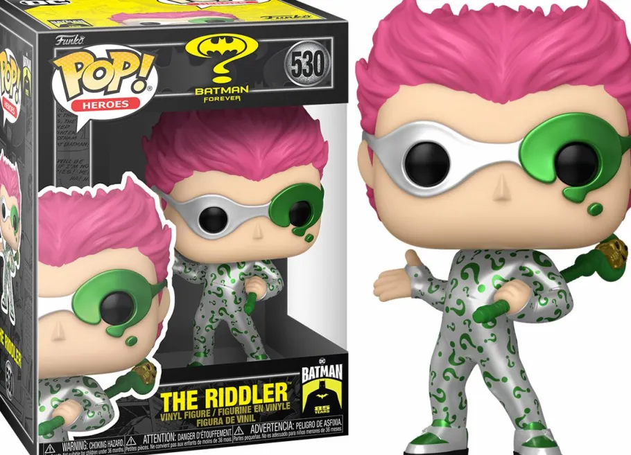 Standard Pop!>Batman Forever - The Riddler 85th Anniversary Metallic Pop! Vinyl Figure