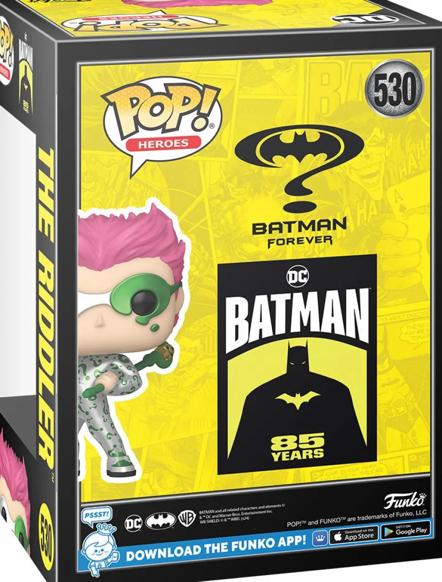 Standard Pop!>Batman Forever - The Riddler 85th Anniversary Metallic Pop! Vinyl Figure