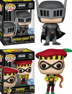 Pop! Bundles>Batman : Knight & Squire - Knight & Squire Pop! Vinyl Bundle (Set of 2) (Popcultcha Exclusive)