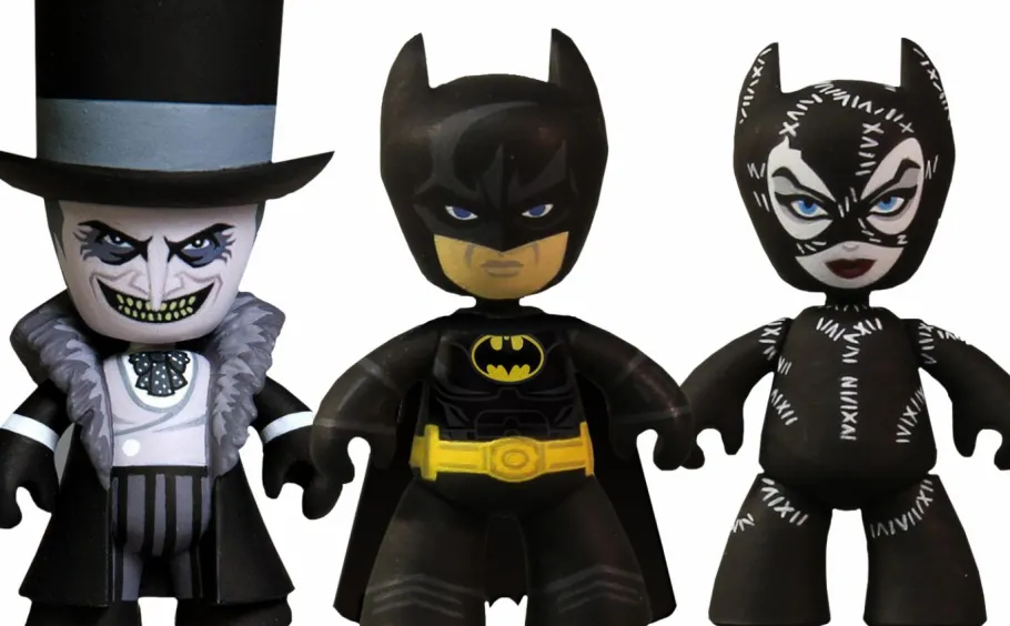 Designer Vinyl>Batman Returns - Penguin and Catwoman 2” Mez-Its Figures (Set of 3)