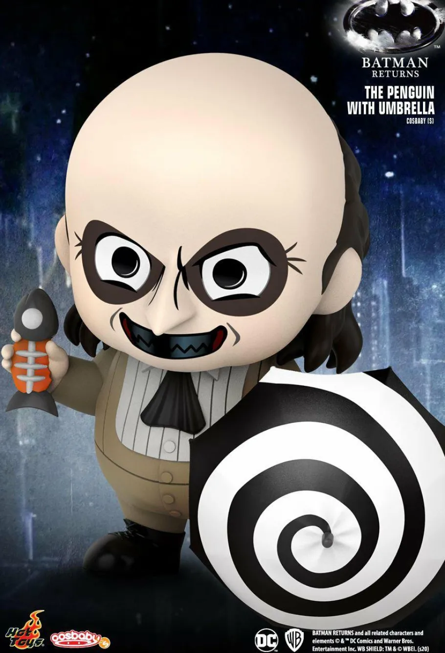 Cosbaby>Batman Returns - The Penguin with Umbrella Cosbaby (S) Hot Toys Figure