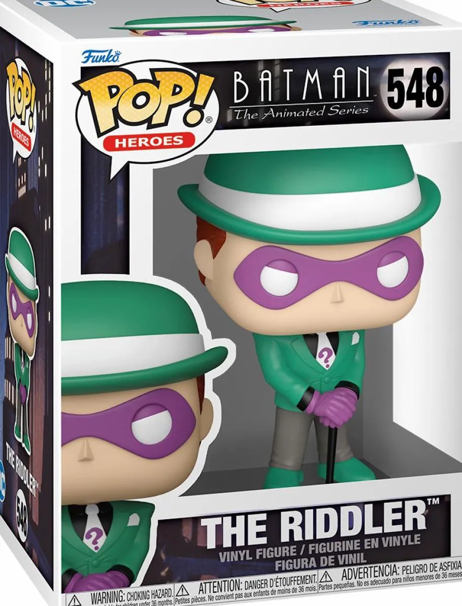 Standard Pop!>Batman : The Animated Series - The Riddler Pop! Vinyl Figure