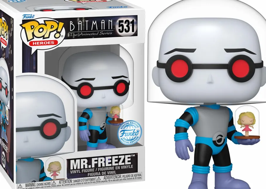 Standard Pop!>Batman : The Animated Series - Mr Freeze with Nora Pop! Vinyl Figure