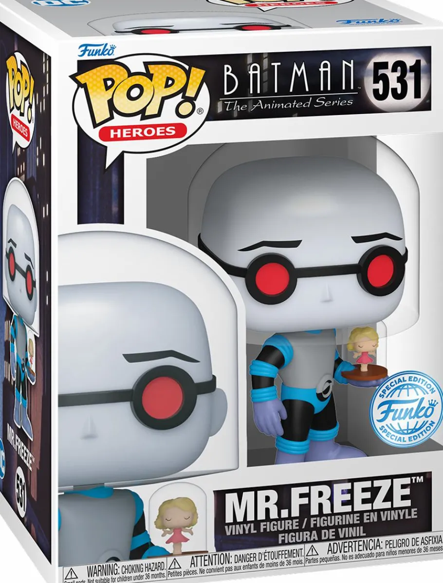 Standard Pop!>Batman : The Animated Series - Mr Freeze with Nora Pop! Vinyl Figure