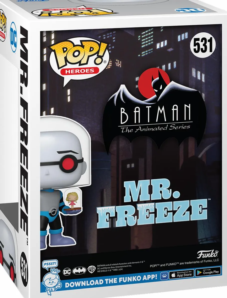 Standard Pop!>Batman : The Animated Series - Mr Freeze with Nora Pop! Vinyl Figure