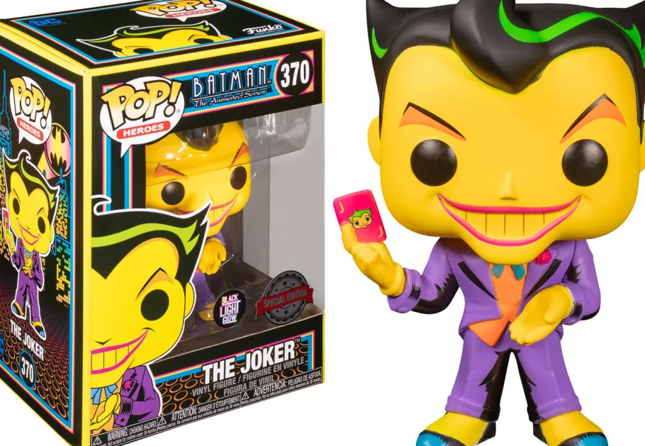 Standard Pop!>Batman : The Animated Series - The Joker Blacklight Pop! Vinyl Figure