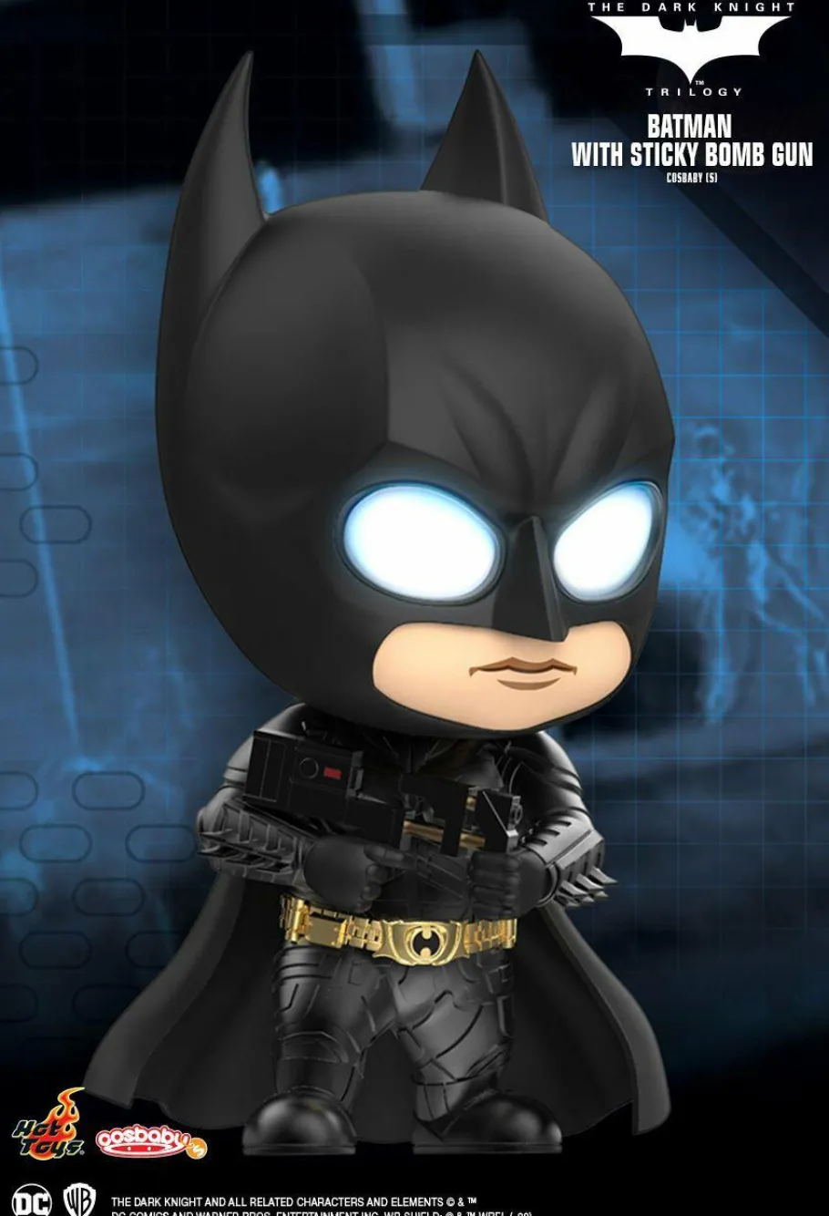Cosbaby>Batman : The Dark Knight - with Sticky Bomb Gun Cosbaby (S) Hot Toys Figure