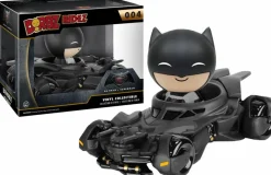 Designer Vinyl>Batman vs Superman: Dawn of Justice - Batman with Batmobile Dorbz Ridez Vinyl Figure **Non-Mint Packaging**