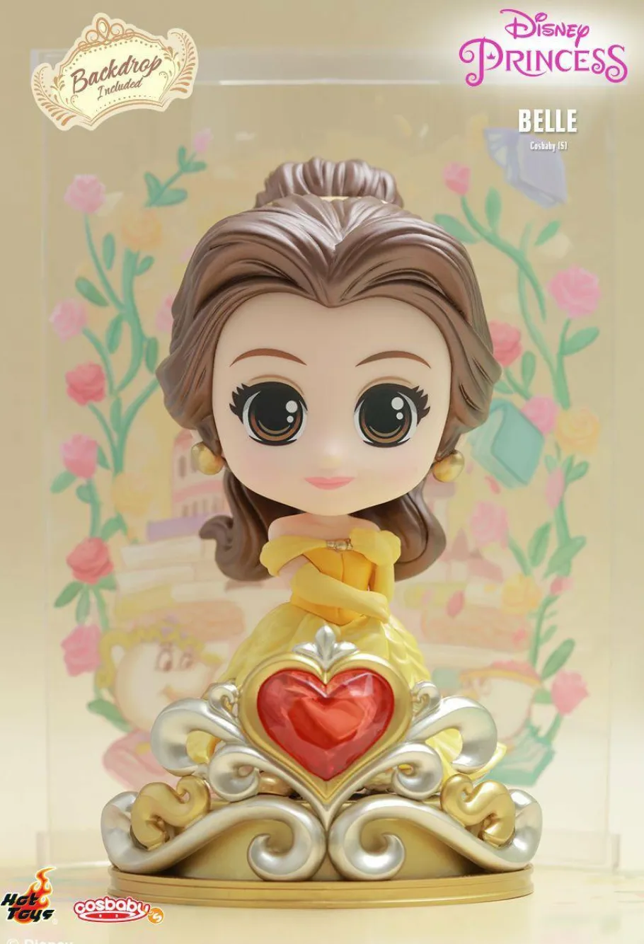 Designer Vinyl>Beauty and the Beast (1991) - Belle Cosbaby (S) Hot Toys Figure
