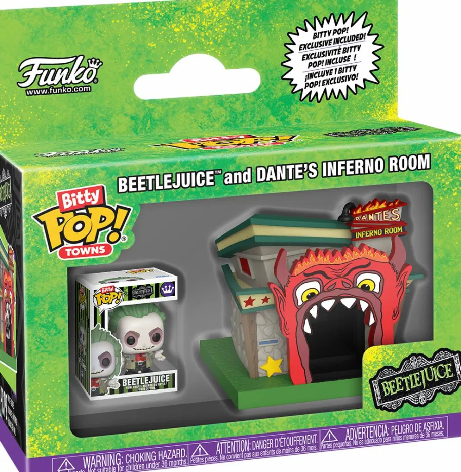 Pop! Rides & Town>Beetlejuice - & Dante's Inferno Room Bitty Pop! Town Vinyl Figure