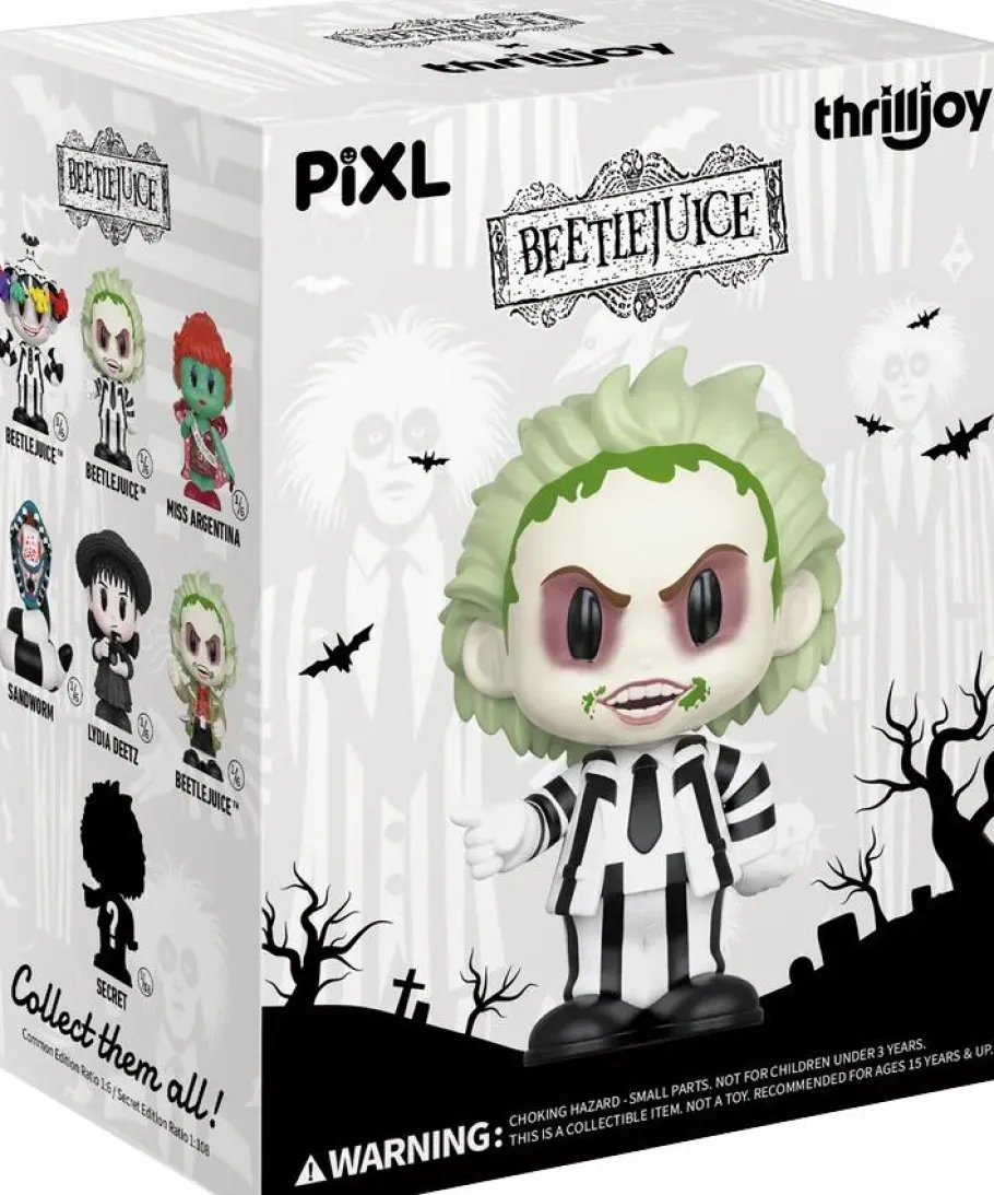 Blind Box>Beetlejuice - PIXL Vinyl Figure Mystery Box (Single Unit)