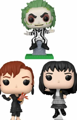 Pop! Bundles>Beetlejuice - Strange and Unusual Pop! Vinyl Figure Bundle (Set of 3)