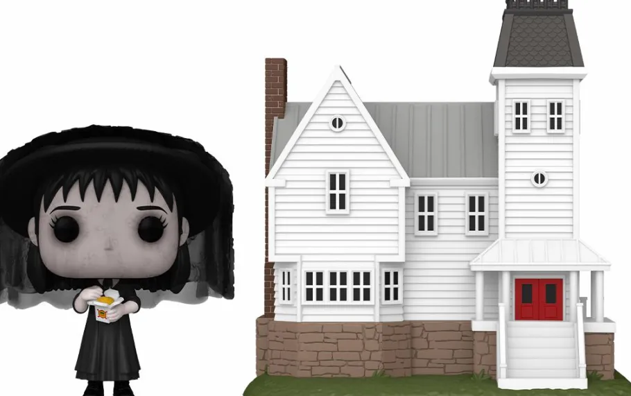 Pop! Rides & Town>Beetlejuice (2024) - Lydia Deetz with Maitland House Pop! Town Vinyl Figure