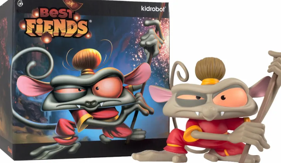 Designer Vinyl>Best Friends Best Fiends - CNY “Wu” the Tarsier Monkey 8” Vinyl Figure