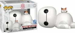 Super-Sized Pop!>Big Hero Six Big Hero 6 - Baymax with Mochi Super Sized 6" Pop! Vinyl Figure (Popcultcha Exclusive)