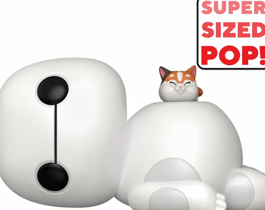 Super-Sized Pop!>Big Hero Six Big Hero 6 - Baymax with Mochi Super Sized 6" Pop! Vinyl Figure (Popcultcha Exclusive)