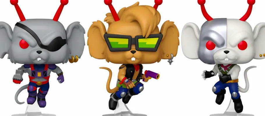 Pop! Bundles>Biker Mice From Mars (1993) - Rock & Ride Pop! Vinyl Bundle (Set of 3)