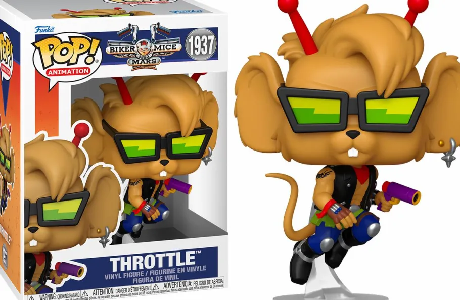 Pop! Bundles>Biker Mice From Mars (1993) - Rock & Ride Pop! Vinyl Bundle (Set of 3)