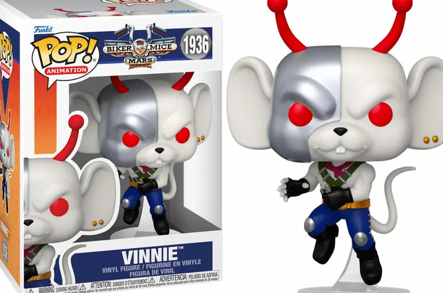 Standard Pop!>Biker Mice From Mars (1993) - Vinnie Pop! Vinyl Figure