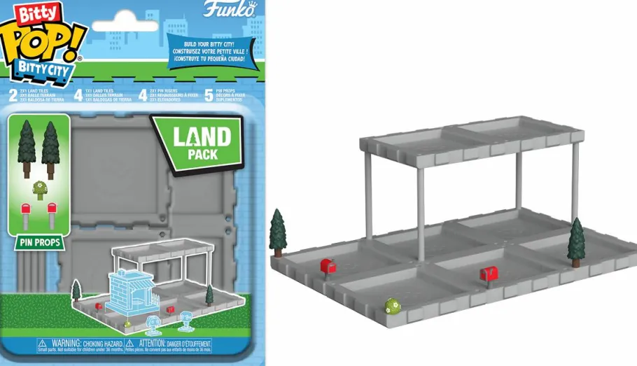 Pop! Home & Accessories>Funko Bitty City - Land Pack Bitty Pop! Expansion Pack