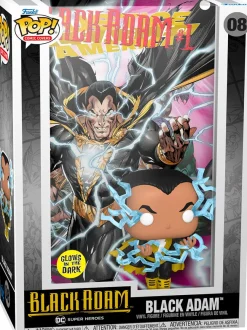 Pop! Covers>Black Adam - Justice League of America #7.4 Glow in the Dark Pop! Comic Covers Vinyl Figure