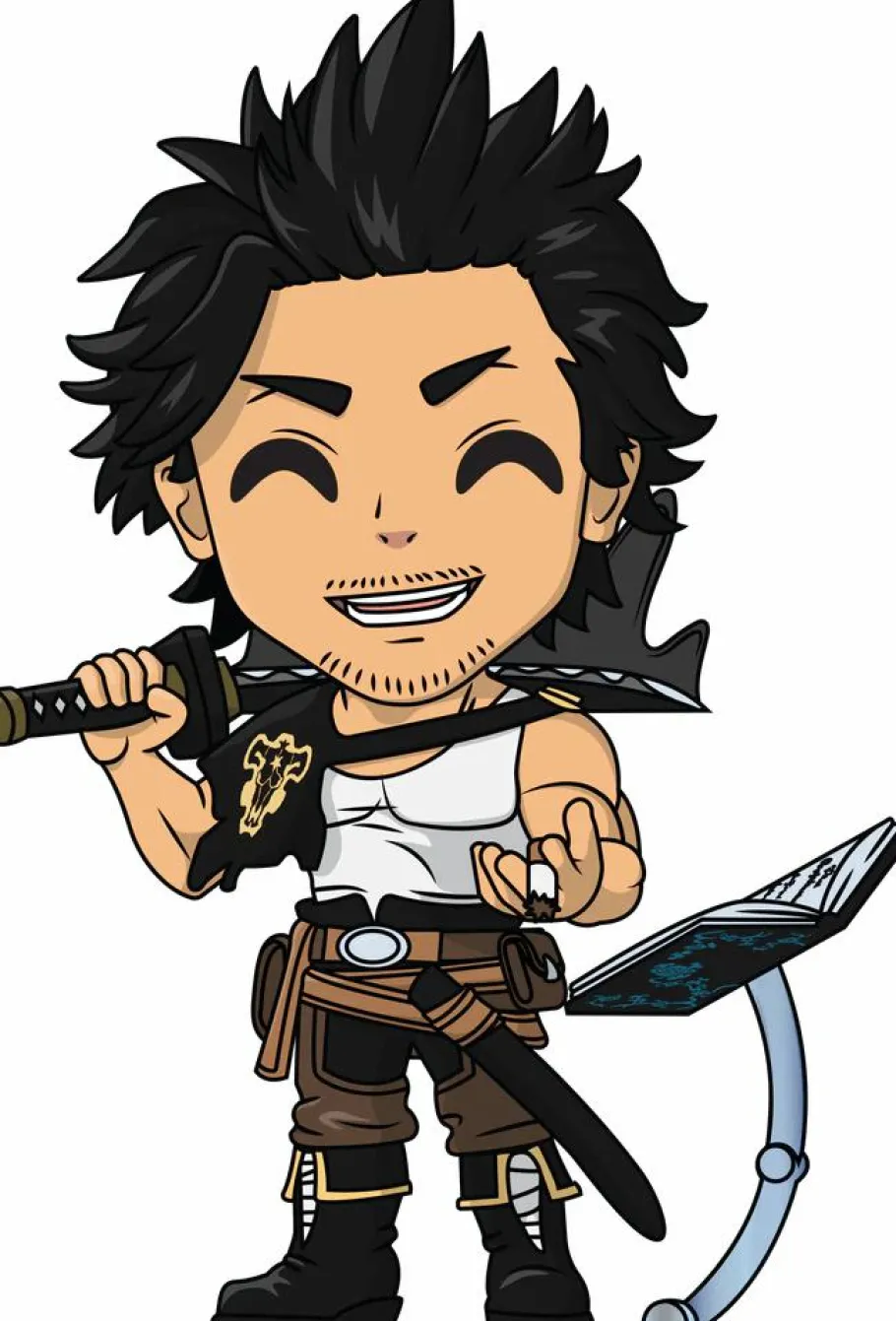 Designer Vinyl>Black Clover - Yami Sukehiro 5" Vinyl Figure