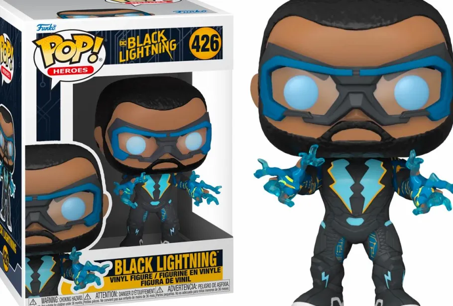 Pop! Bundles>Black Lightning - Funder & Lightning Pop! Vinyl Bundle (Set of 4)