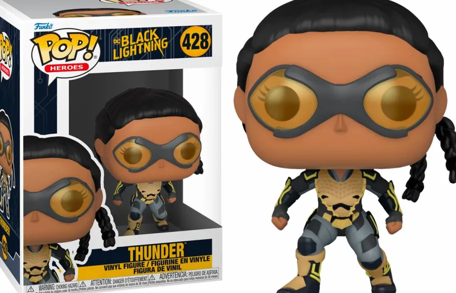 Pop! Bundles>Black Lightning - Funder & Lightning Pop! Vinyl Bundle (Set of 4)