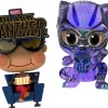 Cosbaby>Black Panther (2018) - & Movbi Cosbaby Hot Toys Bobble-Head Figure 2-Pack