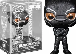 Die-Cast Figures>Black Panther (2018) - Diecast Metal Pop! Vinyl Figure (Funko / Popcultcha Exclusive)