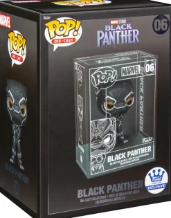 Die-Cast Figures>Black Panther (2018) - Diecast Metal Pop! Vinyl Figure (Funko / Popcultcha Exclusive)