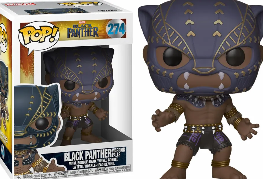 Standard Pop!>Black Panther (2018) - in Warrior Falls Outfit Pop! Vinyl Figure