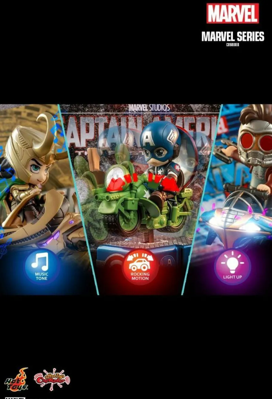 Cosbaby>Black Panther - CosRider Hot Toys Figure
