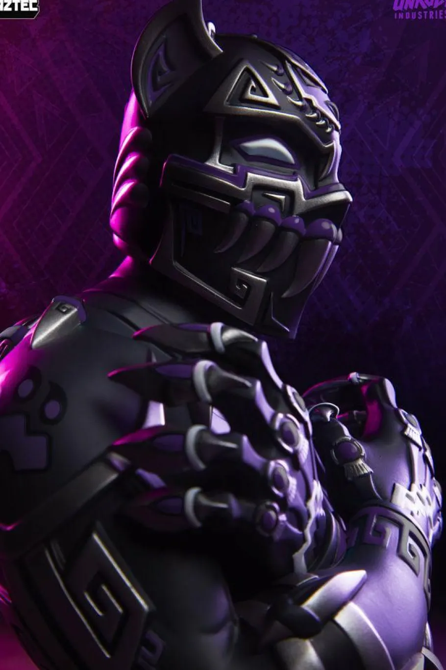 Designer Vinyl>Black Panther - Purple Variant 7” Vinyl Figure by Jesse Hernandez