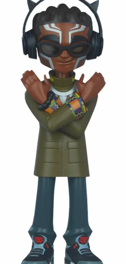 Designer Vinyl>Black Panther - T’Challa 8” Vinyl Figure by kaNO