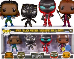 Pop! Bundles>Black Panther 2: Wakanda Forever - Nakia, , Ironheart MK2 & Okoye Pop! Vinyl Figure 4-Pack