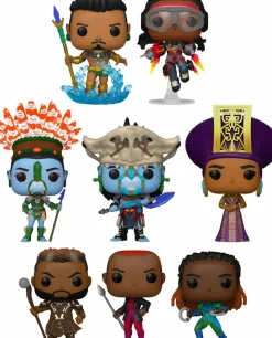 Pop! Bundles>Black Panther 2: Wakanda Forever - Do It For T’Challa Pop! Vinyl Bundle (Set of 8)