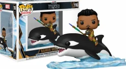 Pop! Rides & Town>Black Panther 2: Wakanda Forever - Namor with Orca Pop! Rides Vinyl Figure