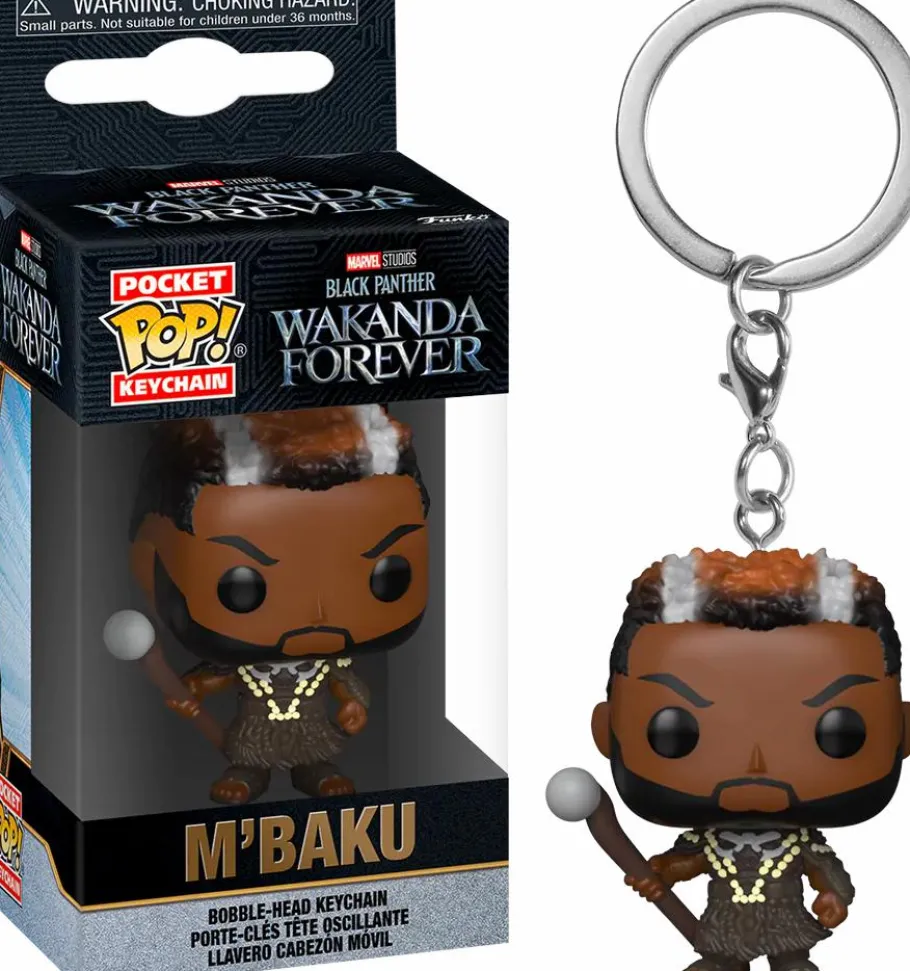Pop! Keychains>Black Panther 2: Wakanda Forever - M'Baku Pocket Pop! Vinyl Keychain