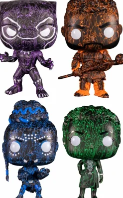 Pop! Deluxe>Black Panther : Legacy - Damion Scott Artist Series Pop! Vinyl Bundle (Set of 4)