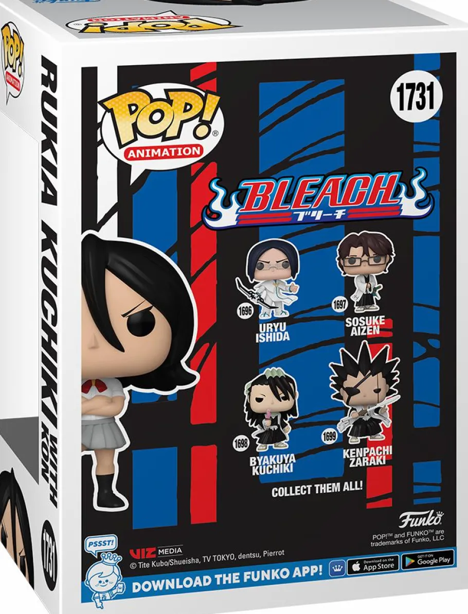 Standard Pop!>Bleach - Rukia Kuchiki with Kon Pop! Vinyl Figure